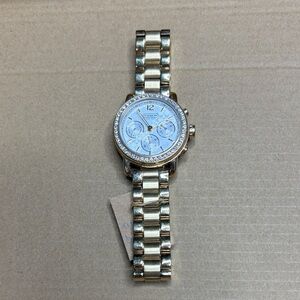 Coach Gold Watch with Silver Dial